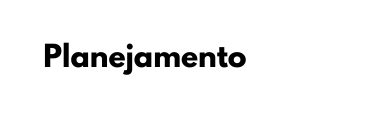 Planejamento